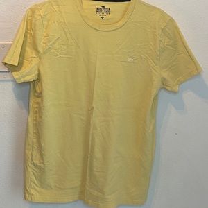 Yellow hollister cotton tee